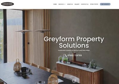 WordPress for Construction & Handyman Service Across West London